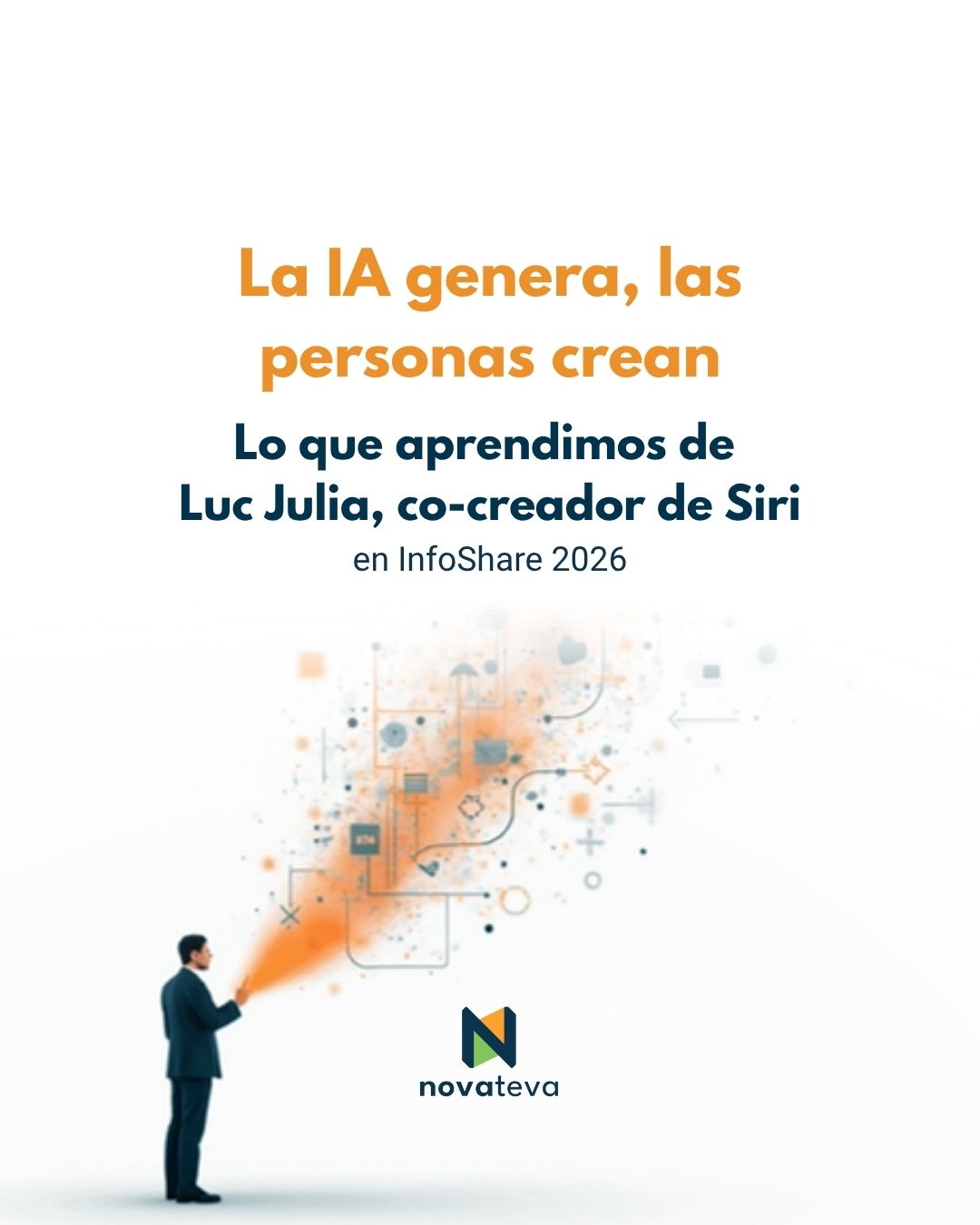 La #inteligenciaartificial puede generar texto, imágenes o ideas en segundos. Pero decidir qué problema resolver, qué información utilizar y cómo convertir ese resultado en una decisión útil sigue siendo una capacidad humana.
Este fue uno de los aprendizajes que nuestra CEO, @impulsara, se llevó de @InfoShare 2026 durante la charla de #LucJulia, cocreador de Siri. Una reflexión que nos recuerda que el verdadero diferencial no está en tener acceso a la IA, sino en saber utilizarla con criterio.
Si quieres profundizar en este tema, te invitamos a leer el análisis completo en nuestro blog. Encuéntralo en el link de nuestra bio. ¿Sobre qué otro tema relacionado con IA o transformación digital te gustaría que escribiéramos? 👇
#infoshare2026