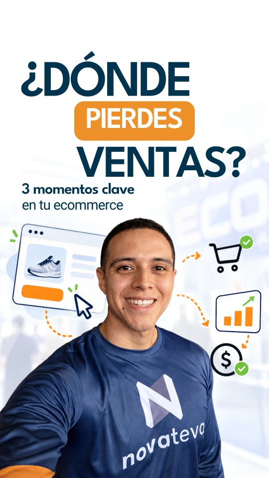¿Tu ecommerce está perdiendo oportunidades de venta sin que te des cuenta? 🛒
Una tienda online no solo debe mostrar productos. También debe facilitar la compra, recuperar carritos abandonados y crear oportunidades para que tus clientes vuelvan a comprar.
Este fue uno de los aprendizajes que compartió Hugo Pino durante ECOM Venezuela 2026 y que tenemos muy presente en Novateva al momento de desarrollar soluciones de comercio electrónico.
¿Quieres crear tu ecommerce o mejorar el que ya tienes? En Novateva podemos ayudarte a desarrollar una solución adaptada a las necesidades de tu negocio.
📩 Escríbenos por DM o visita nuestra página web para solicitar una asesoría gratuita.
Síguenos para más consejos sobre tecnología, ecommerce y transformación digital.
#ecommerce #desarrolloweb #paginaweb #webdevelopment #ecom2026