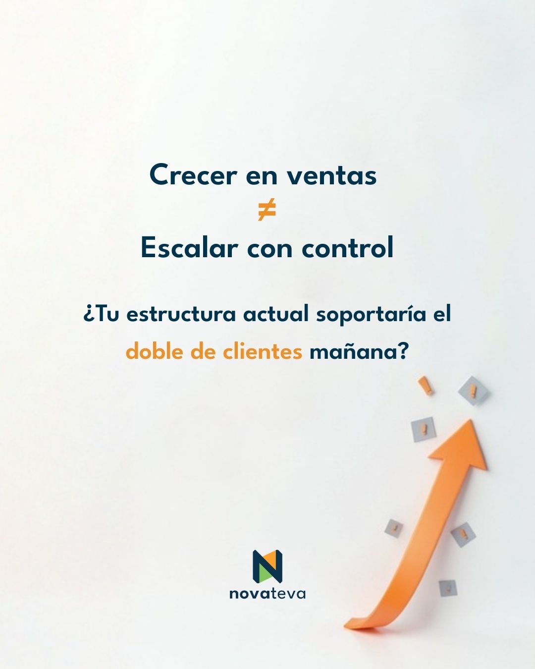 Hay un momento incómodo en el crecimiento de una empresa.
✅Las ventas suben.
✅Los clientes llegan.
✅El negocio se mueve más que nunca.
Pero el equipo empieza a sentir algo distinto:
más validaciones, más mensajes, más decisiones pequeñas que consumen el día 🫠
y de repente lo que antes funcionaba… empieza a quedarse corto.
El problema no es crecer.
El problema es crecer sin una estructura que soporte ese crecimiento.
💡 En las próximas publicaciones vamos a compartir preguntas clave que pueden ayudarte a ordenar una operación que está creciendo.
Guarda este post y síguenos para verlas.