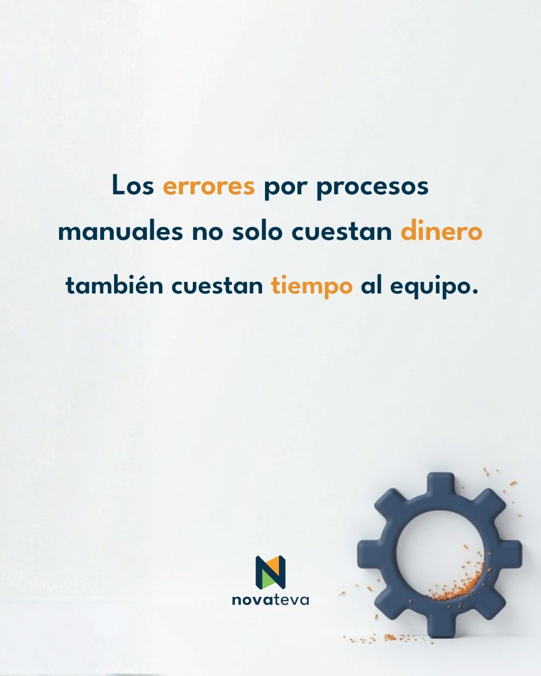 No estás perdiendo tiempo.
Lo estás invirtiendo… en lo que no debería requerirlo.
Horas que se van en copiar, validar, corregir, confirmar; horas que no construyen, no escalan y no generan valor 📉
Y lo más delicado es que se ve normal.
Hasta que haces el cálculo.
Ahí te das cuenta de que no es un problema de productividad.
Es un problema de estructura.
💡 Tu equipo no necesita trabajar más.
Necesita dejar de hacer lo que ya no debería hacer.
¿Quieres ver cómo eliminar esta dependencia?
Visita nuestro perfil y mira el caso real.
#Automatización #EficienciaOperativa #Procesos #TransformaciónDigital #Novateva