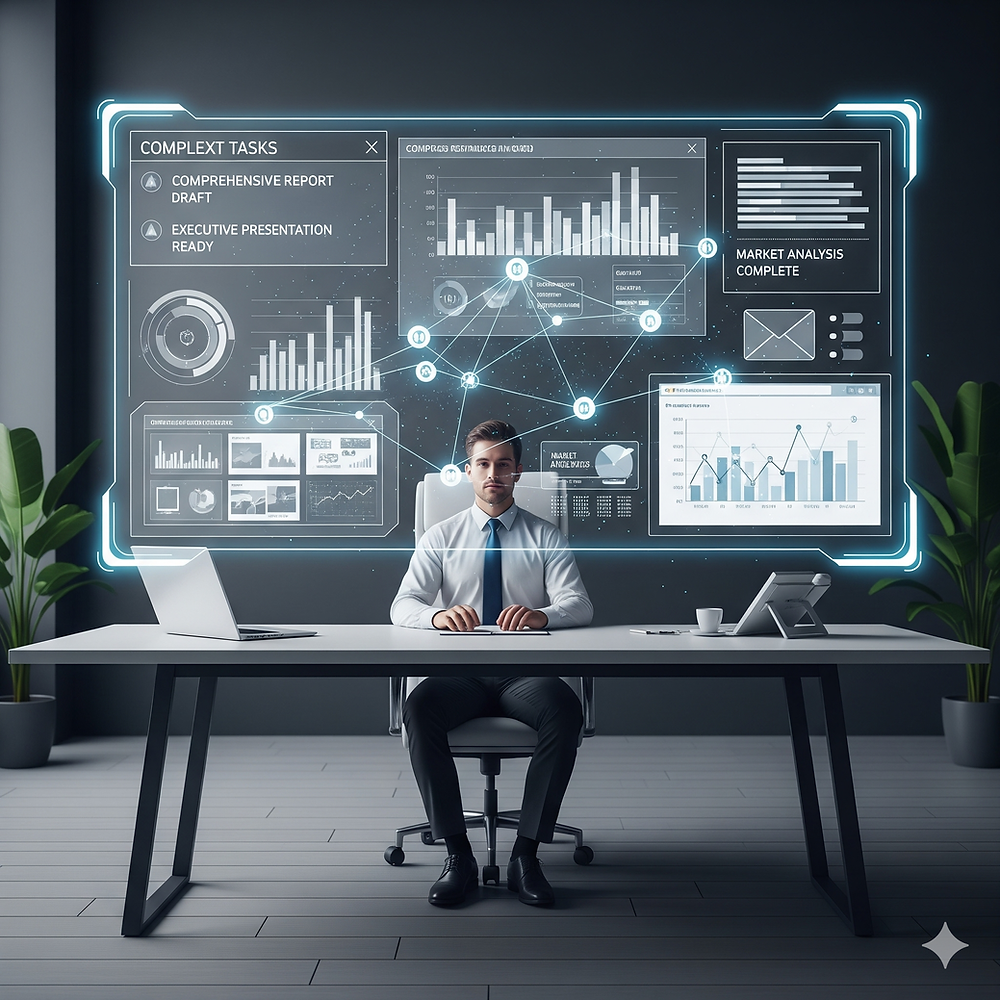 Aumenta la productividad con IA: ChatGPT, Gemini, Copilot y Perplexity para tu negocio