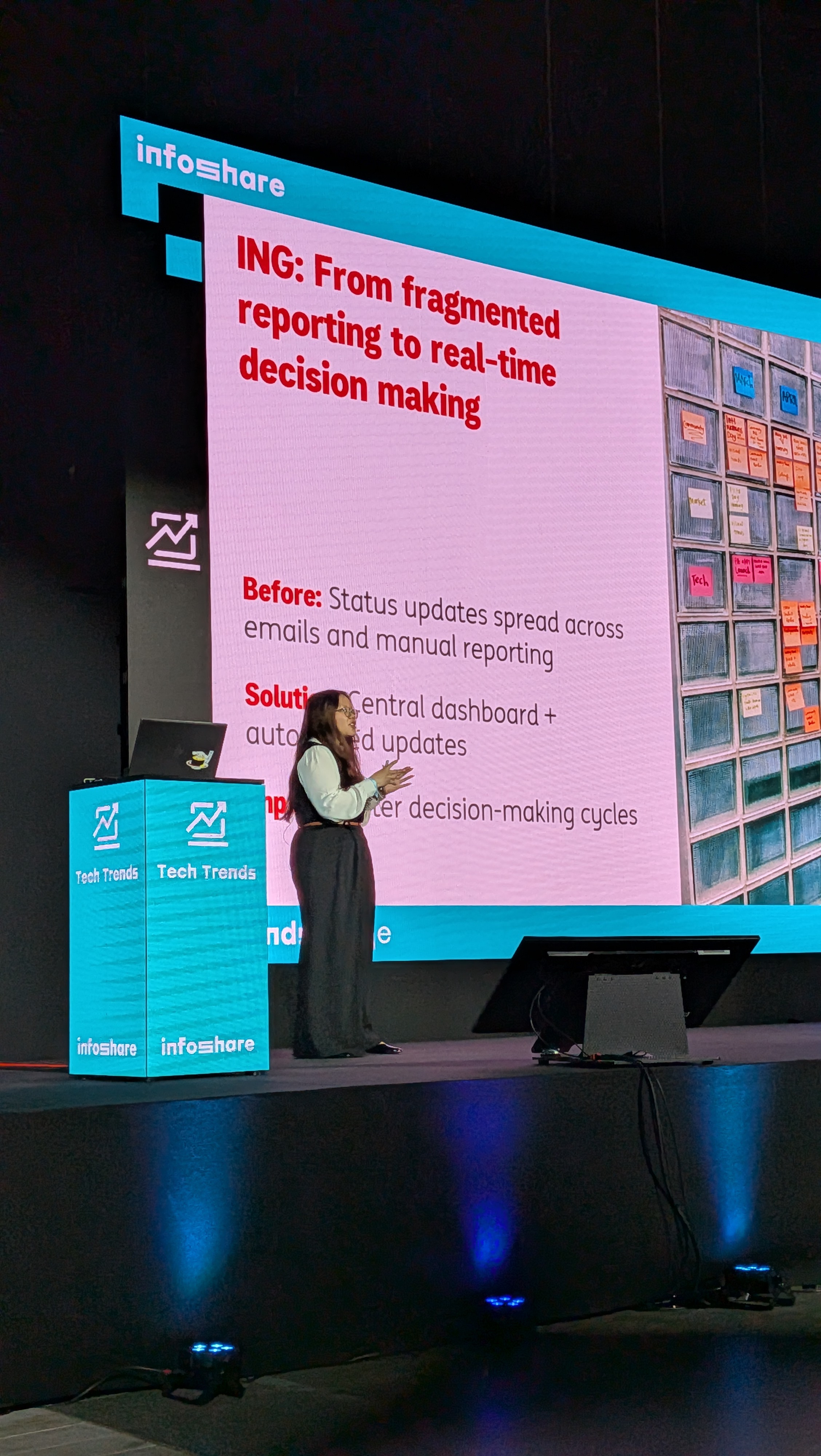 Martha Grace Lee in the infoshare event 2026