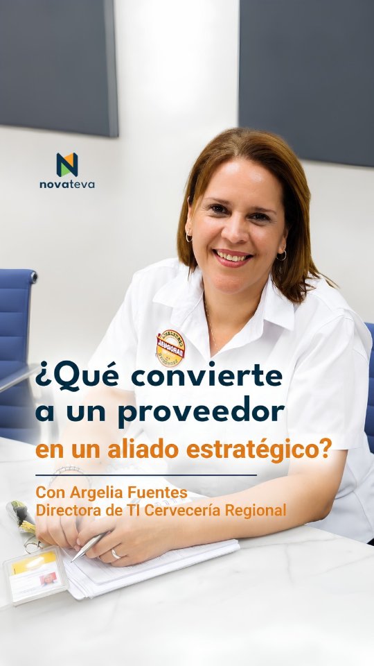 Ser un aliado estratégico va mucho más allá de entregar una solución.
Significa entender el negocio, generar confianza y trabajar junto al equipo para responder a necesidades reales.
En este primer video, Argelia Fuentes, Directora de Infraestructura TI de Cervecería Regional, nos cuenta cómo ha sido la relación que hemos construido durante los proyectos en los que hemos colaborado.
Y esta conversación apenas comienza. 👀
En los próximos videos hablaremos sobre metodología de trabajo, modernización tecnológica y algunos de los retos que enfrentan hoy las empresas.
#desarrollodeaplicaciones #transformacióndigital
#desarrollodesoftware
Diferencia entre un proveedor y un aliado tecnológico estratégico