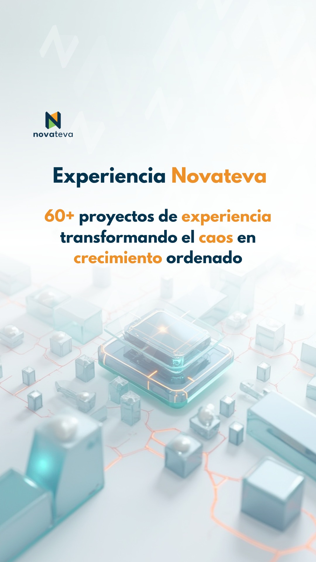 Distintos sectores, el mismo problema.
Nuestra experiencia en más de 60 proyectos nos ha mostrado algo claro: cuando un negocio crece, la operación se vuelve más compleja.
En Novateva hemos acompañado a líderes a ordenar su crecimiento a través de soluciones tecnológicas personalizadas aplicadas al negocio.
👉 Guarda este contenido
👉 Compártelo con un líder que esté organizando su crecimiento
Puedes visitar nuestro perfil o página web para conocer más sobre nuestros servicios.
