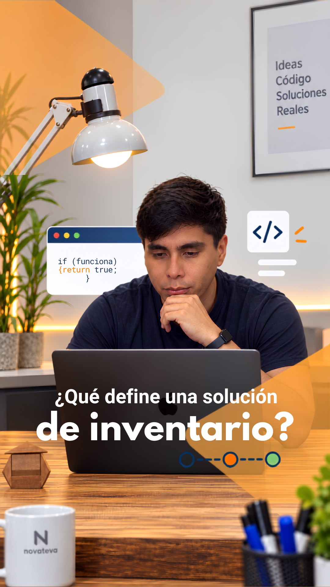 Una solución de inventario puede cambiar completamente dependiendo del entorno en el que tenga que funcionar.
No es lo mismo desarrollar una aplicación móvil nativa que una solución web. También influyen factores como dónde se realiza el inventario, qué dispositivos utiliza el equipo, la conectividad disponible y cómo necesitan acceder o registrar la información.
Por ejemplo, un equipo que registra inventario desde distintos puntos de un almacén puede tener necesidades muy diferentes a uno que gestiona todo desde computadoras en una oficina.
Estas variables terminan influyendo en la arquitectura y en el tipo de solución que tiene sentido desarrollar.
En Novateva evaluamos estos factores para desarrollar software a la medida de la operación de cada empresa.
Si estás buscando mejorar la gestión de inventario de tu negocio, escríbenos por DM y conversemos sobre tu proceso.
#manejodeinventario #desarrollodesoftware #softwareinventario
