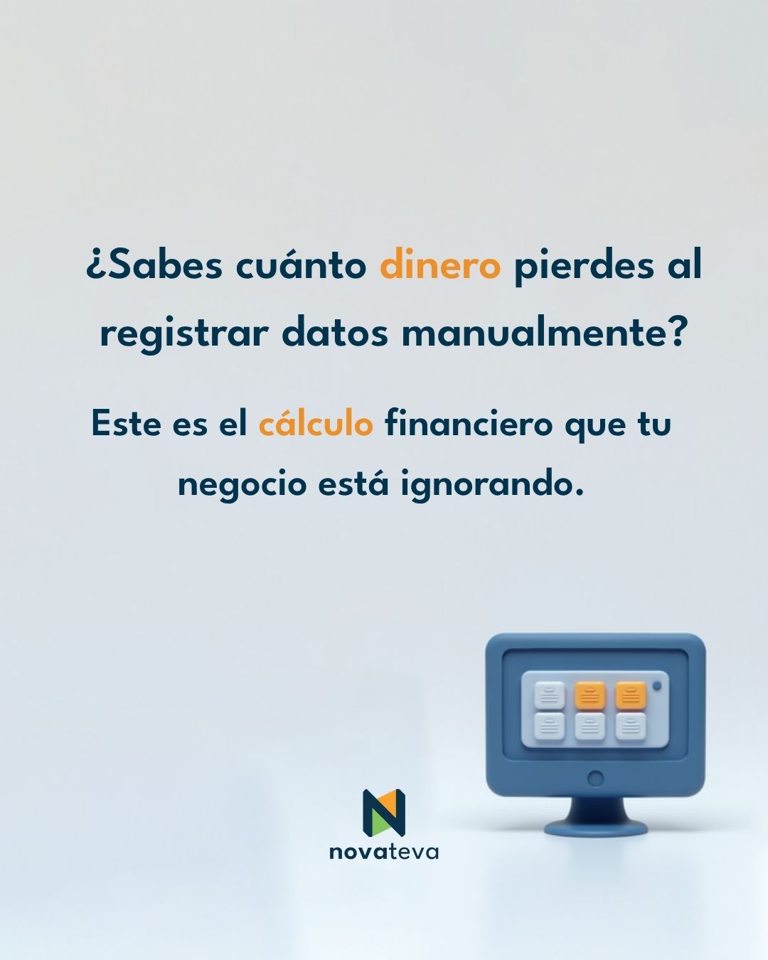 El problema no es el Excel...Es depender de él para que todo funcione 🚫
Hay costos que no aparecen en ningún reporte: horas repetidas, validaciones innecesarias, errores pequeños que se acumulan… y terminan impactando el margen 📉
Lo más peligroso es que se normalizan, se vuelven parte del día a día hasta que el volumen crece.
Ahí es cuando la operación empieza a exigir más personas, más tiempo… y más esfuerzo para sostener lo mismo.
💡 La pregunta no es cuánto estás vendiendo.
Es cuánto te está costando operar como lo haces hoy.
Guarda este carrusel y haz el cálculo esta semana.
En la próxima publicación te mostramos cómo eliminar esta dependencia.
